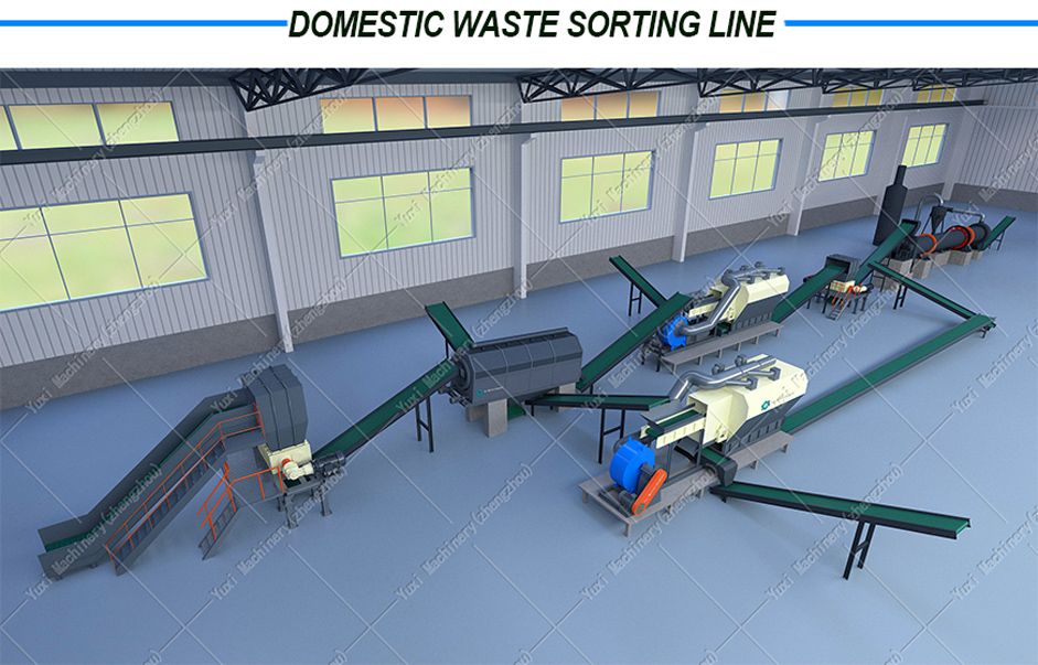 Domestic-waste-sorting-line